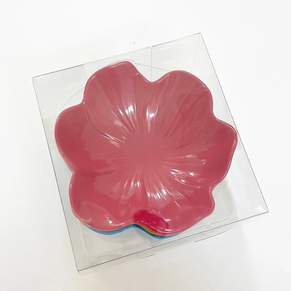 NEW Hawaiian hibiscus flower dip bowls